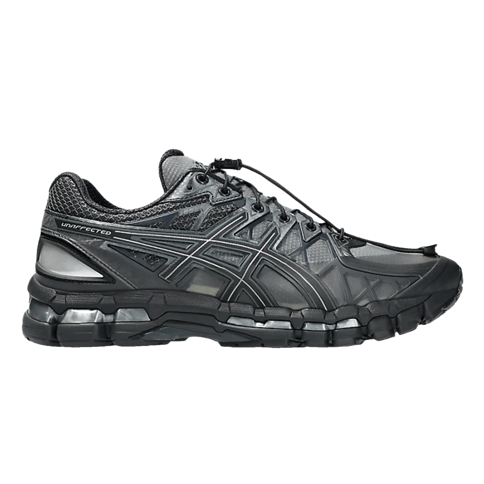 ASICS Gel-Kayano 20 Unaffected Black Obsidian Grey Black