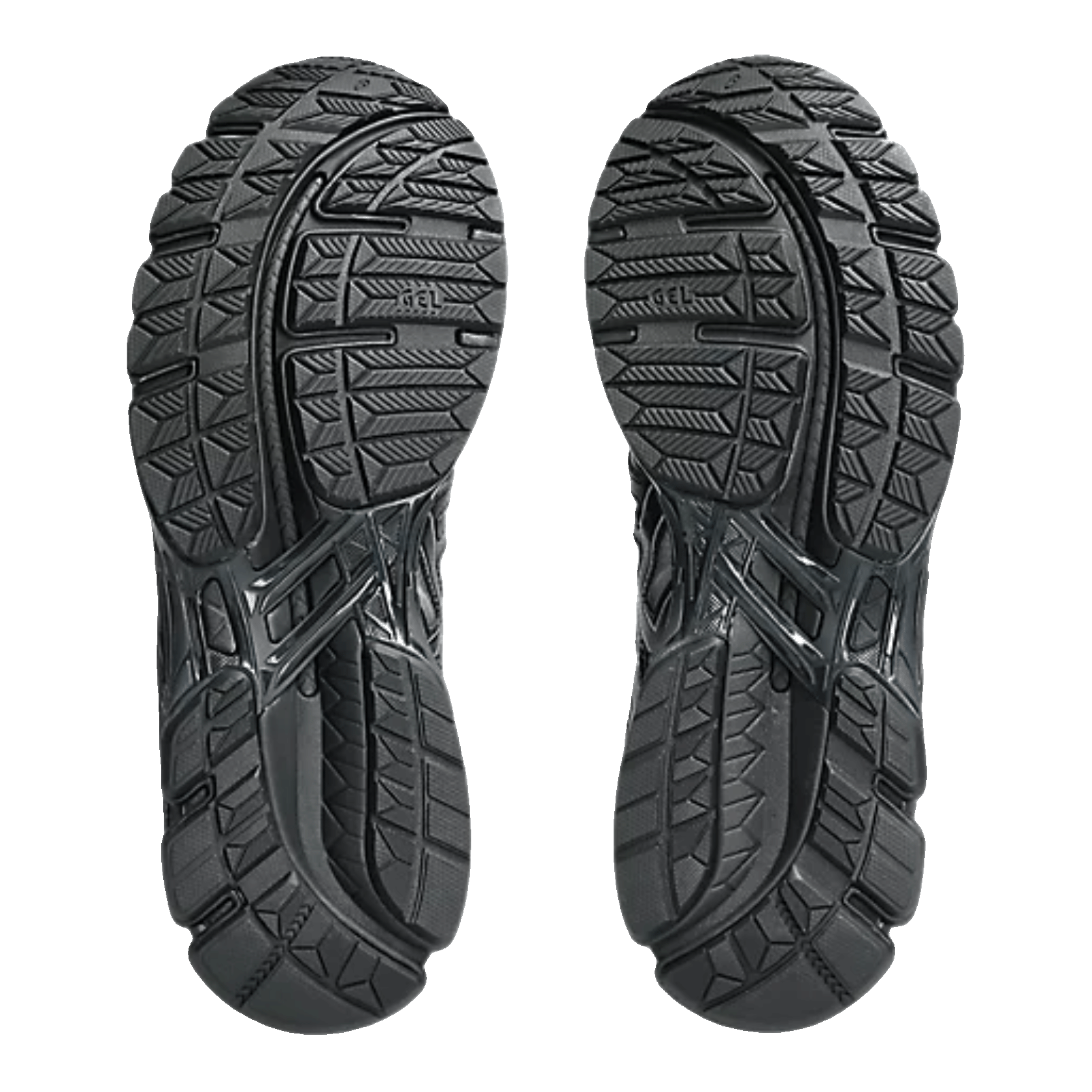 ASICS Gel-Kayano 20 Unaffected Black Obsidian Grey Black Sohle