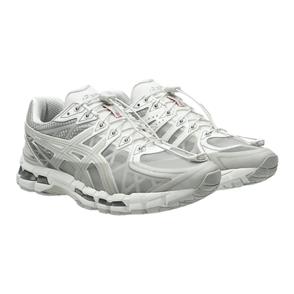 ASICS Gel-Kayano 20 Unaffected Cream Lake Grey Side