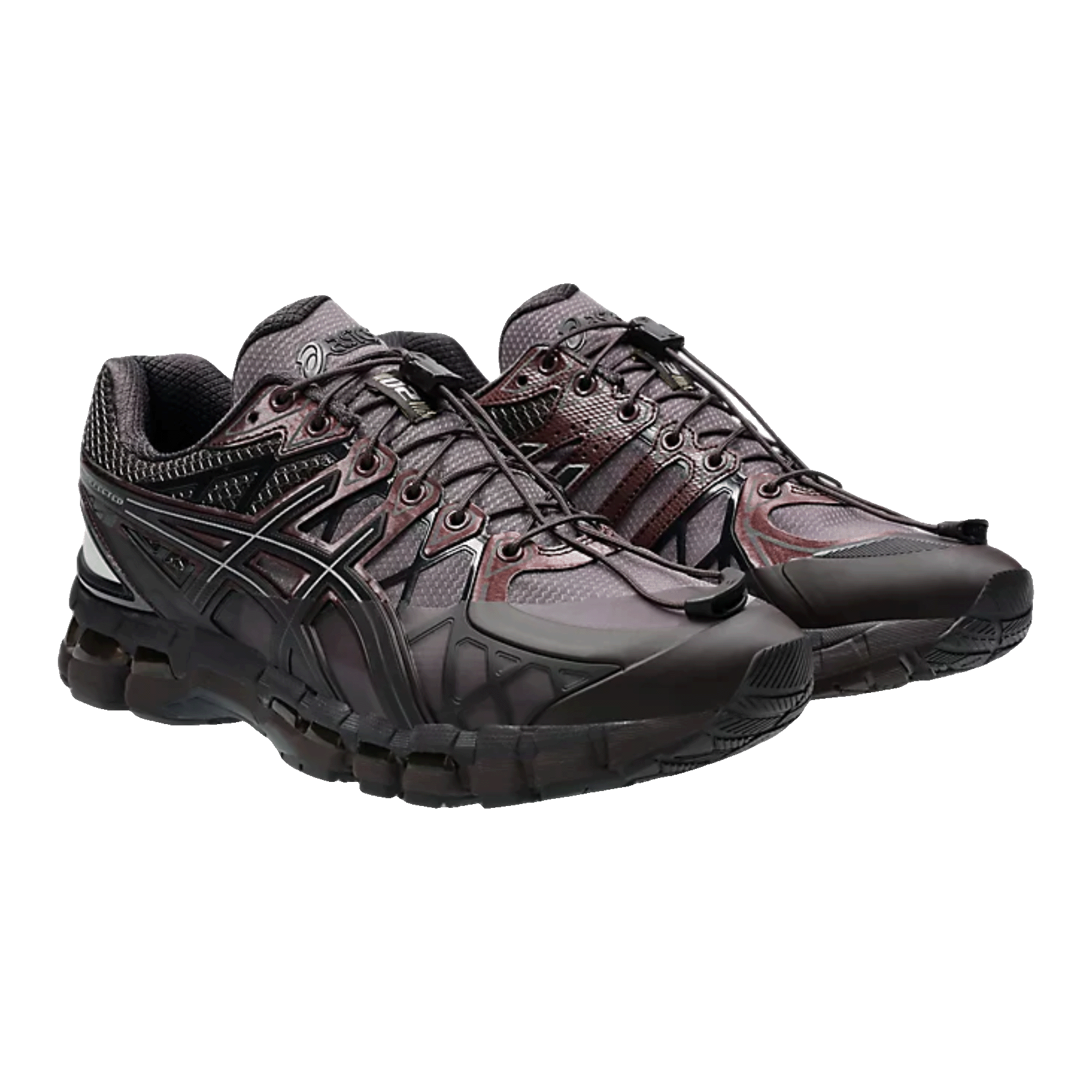 ASICS Gel-Kayano 20 Unaffected Dark Cherry Black Side
