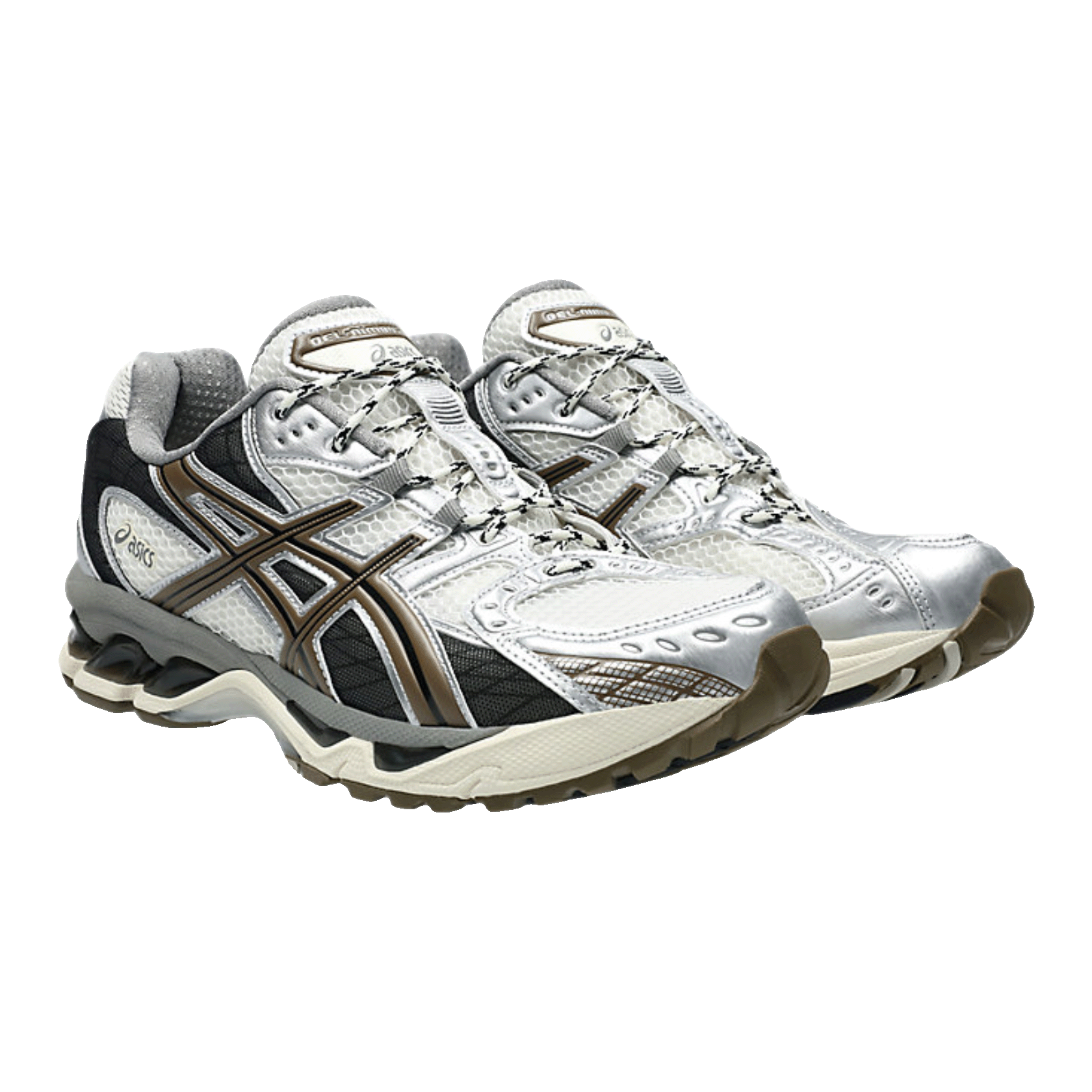 ASICS Gel-Nimbus 10.1 Cream Pure Silver Side