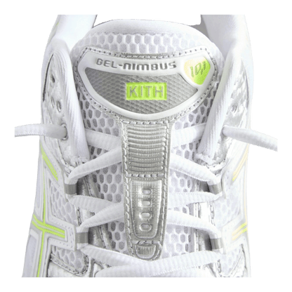 ASICS Gel-Nimbus 10.1 Kith White Pure Silver Detail