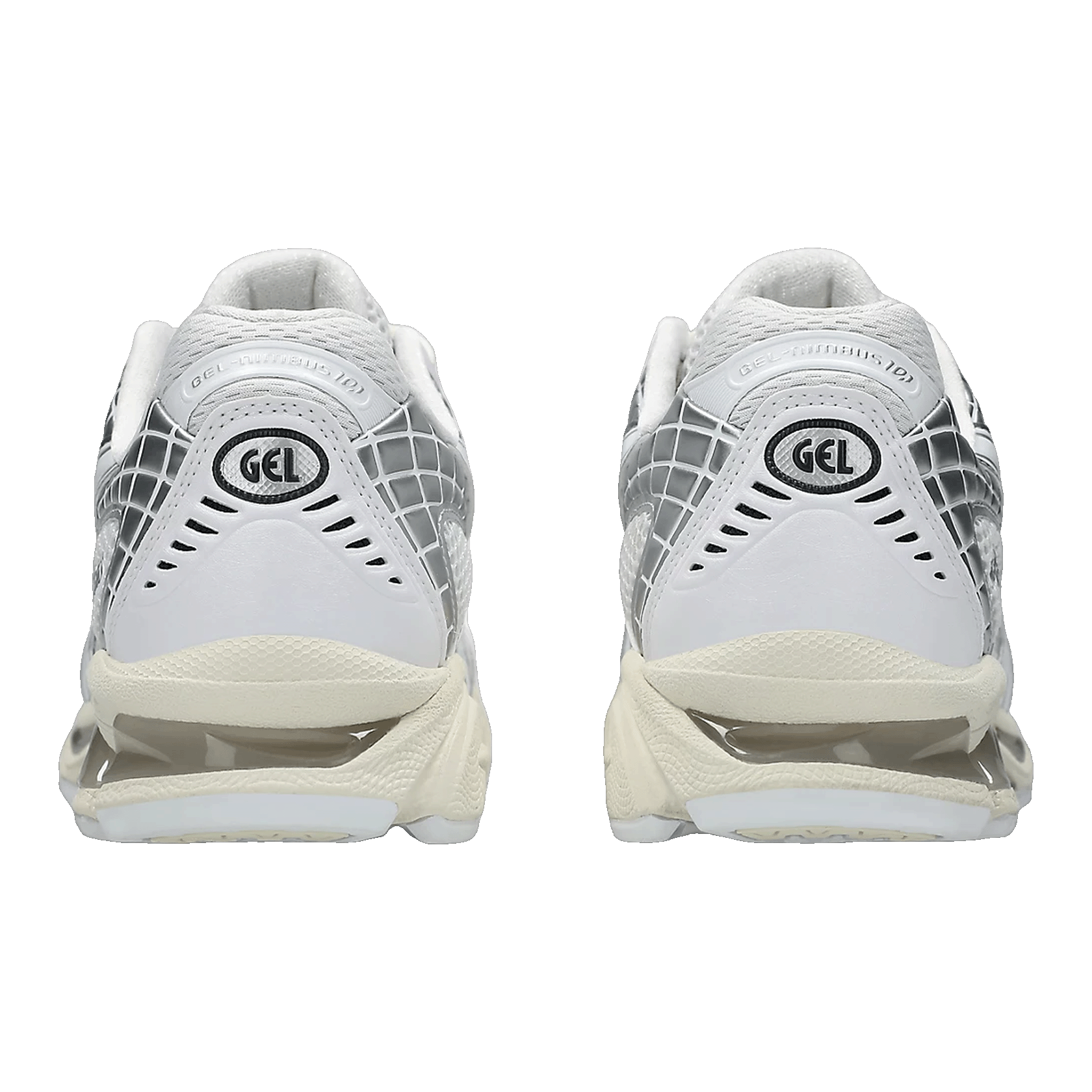 ASICS Gel-Nimbus 10.1 White Pure Silver Back