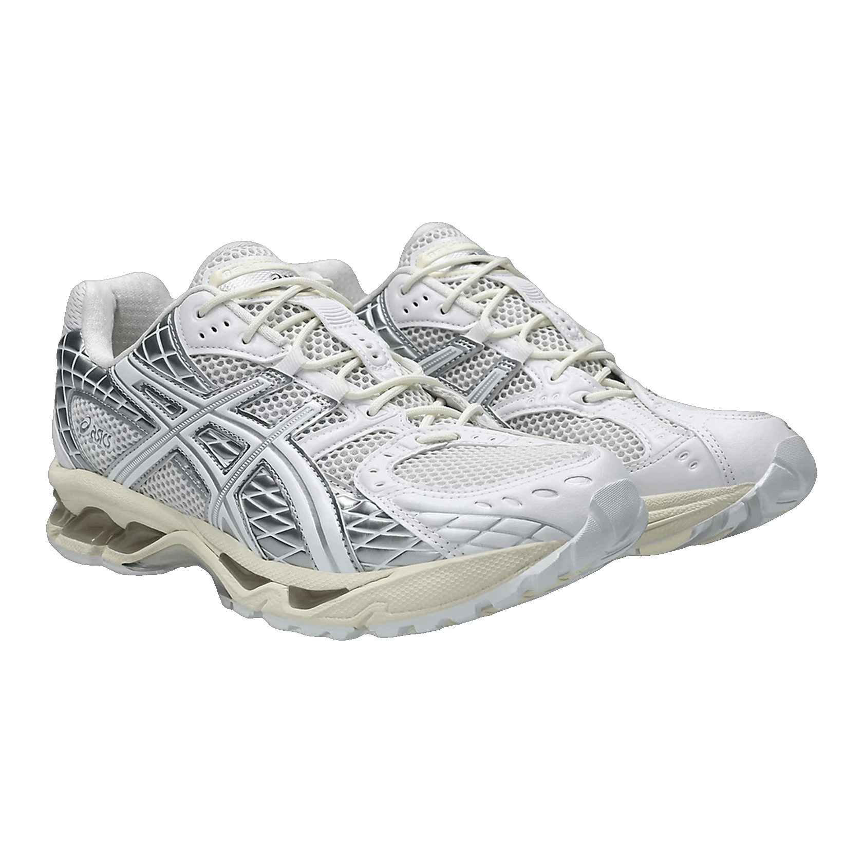 ASICS Gel-Nimbus 10.1 White Pure Silver Side