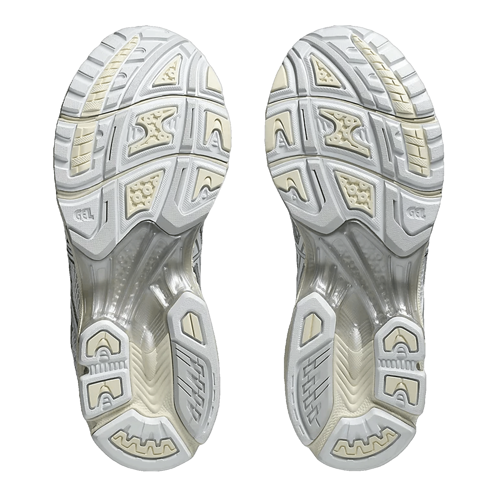 ASICS Gel-Nimbus 10.1 White Pure Silver Sohle