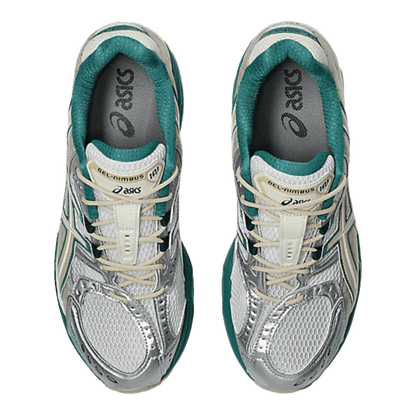 ASICS Gel-Nimbus 10.1 White Rainy Lake Oben