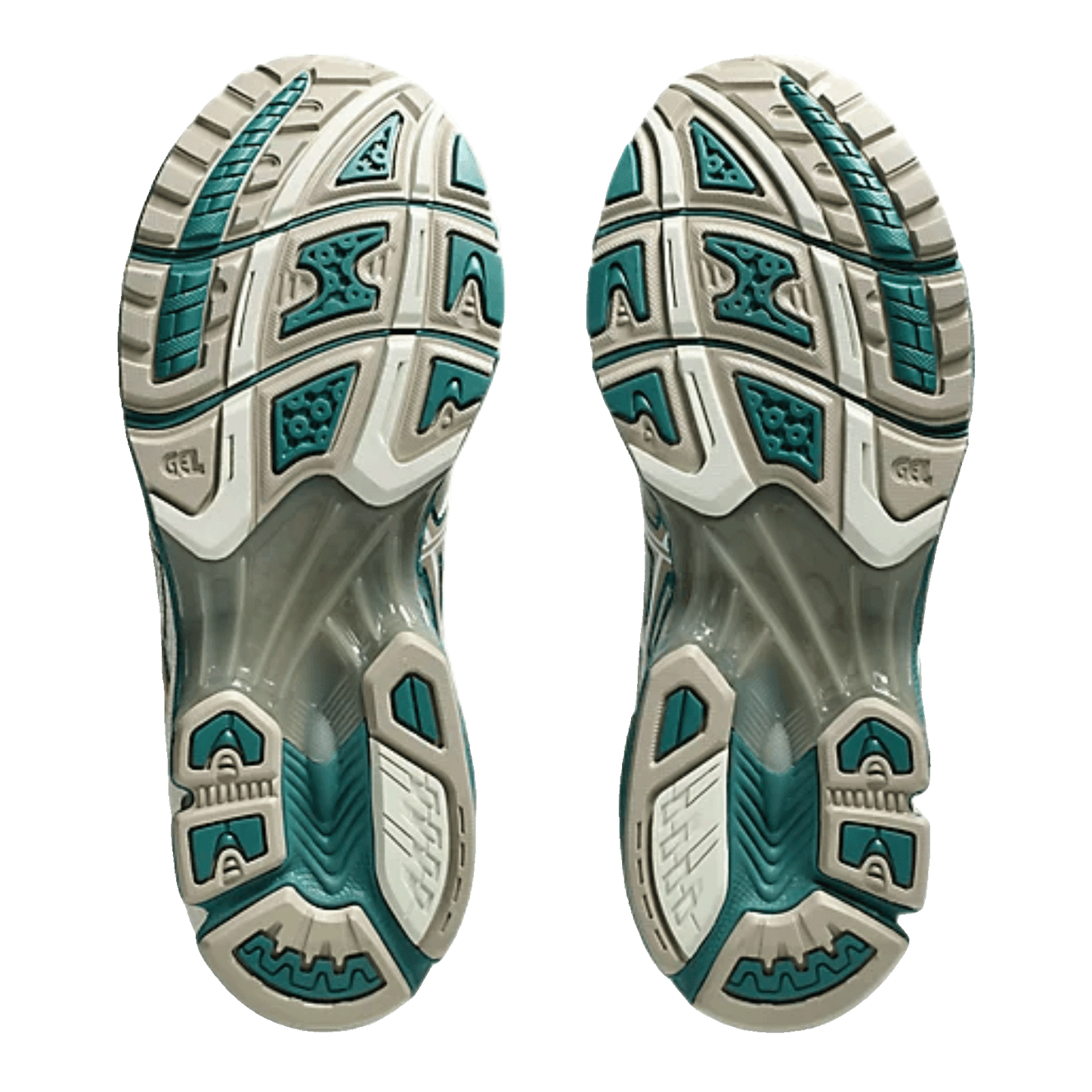 ASICS Gel-Nimbus 10.1 White Rainy Lake Sohle