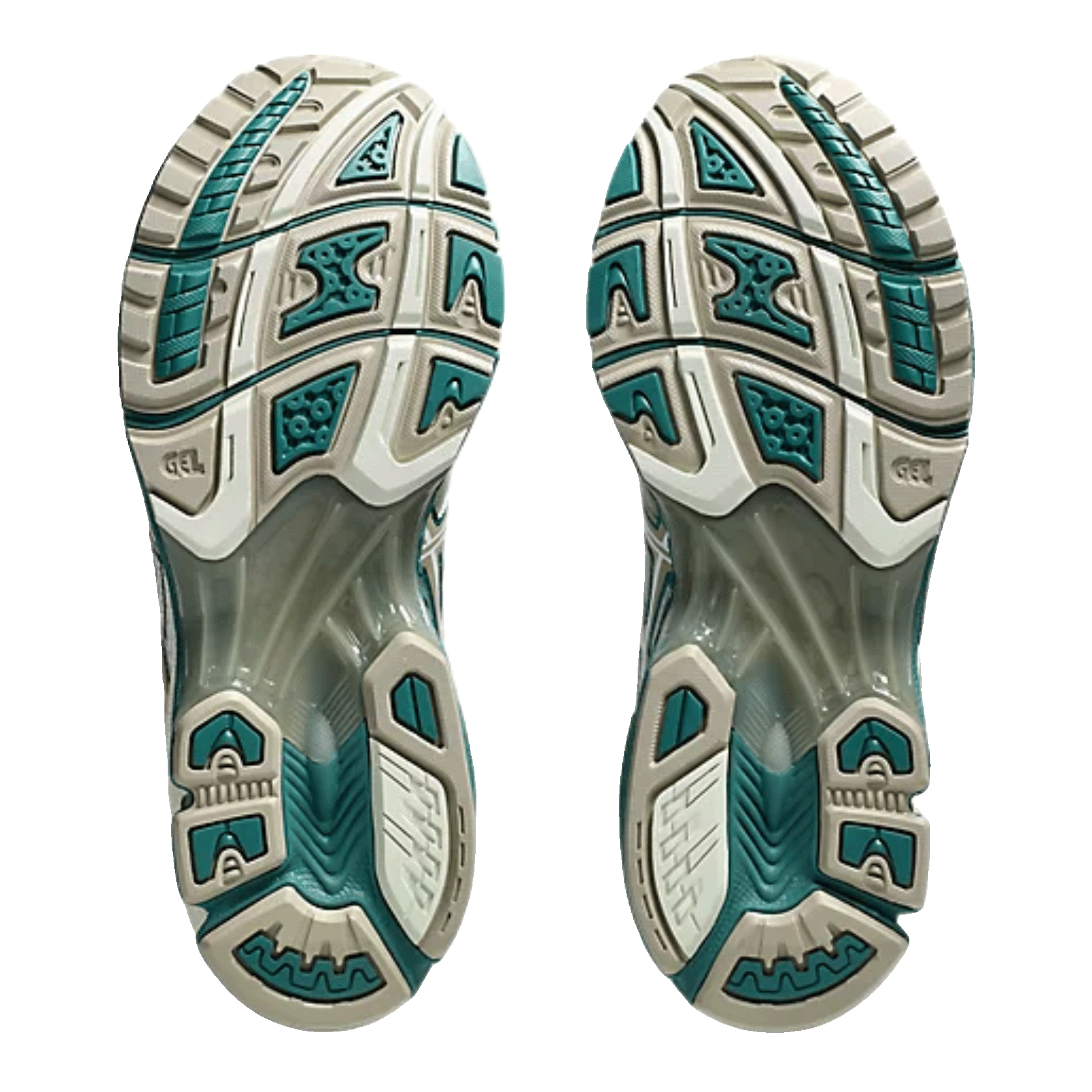 ASICS Gel-Nimbus 10.1 White Rainy Lake Sohle