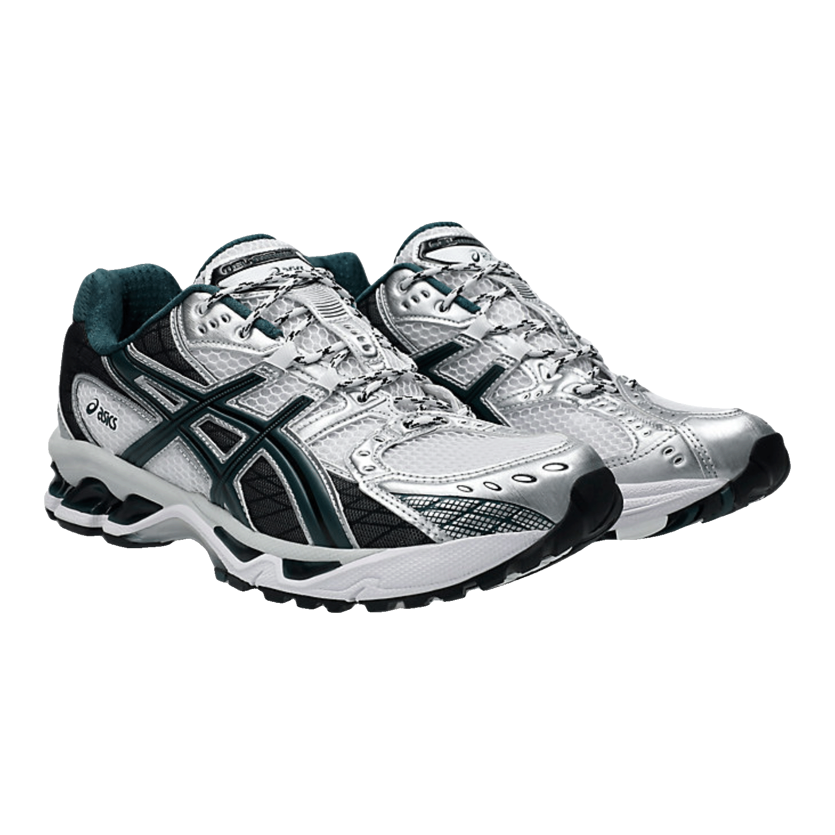 ASICS Gel-Nimbus 10.1 White Saxon Green Side