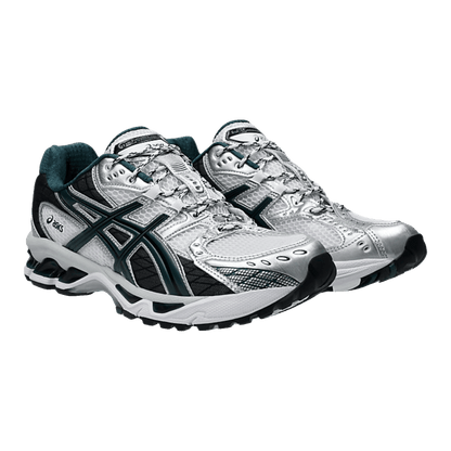 ASICS Gel-Nimbus 10.1 White Saxon Green Side