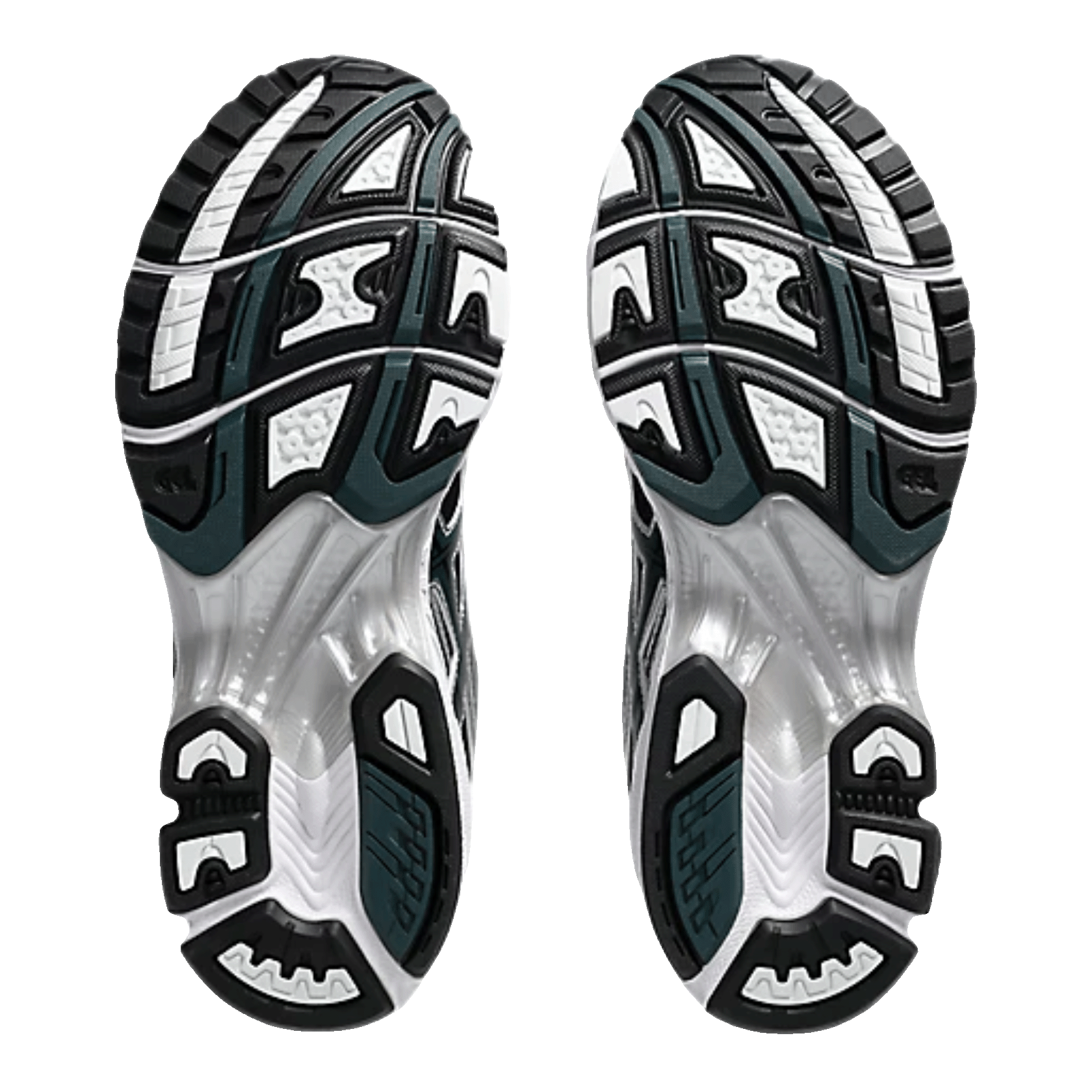 ASICS Gel-Nimbus 10.1 White Saxon Green Sohle