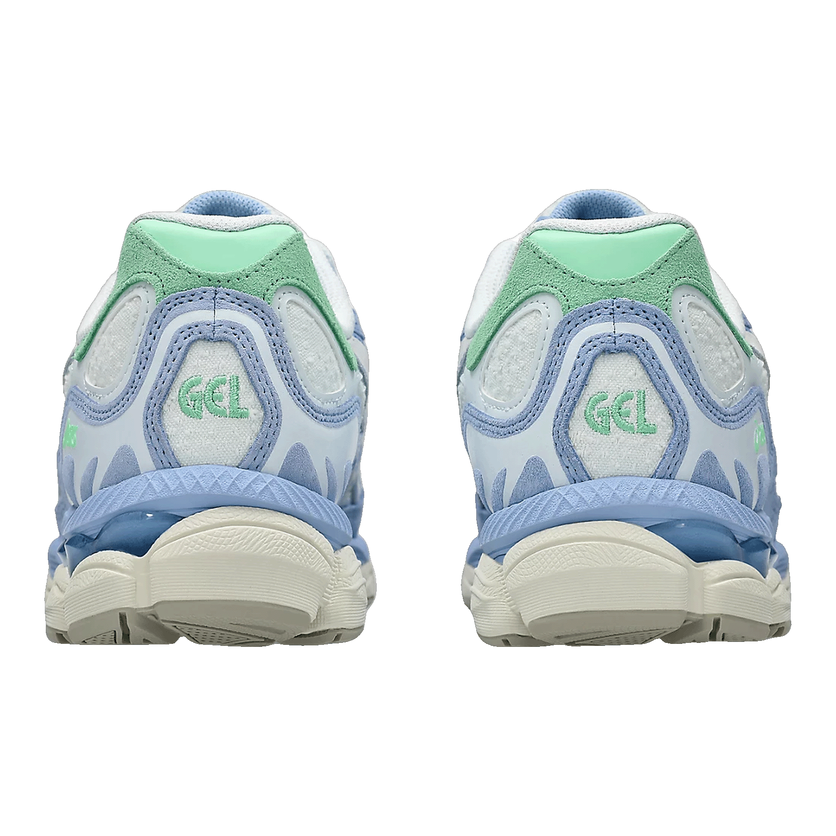 ASICS Gel-NYC Airy Blue Stone Wash Back