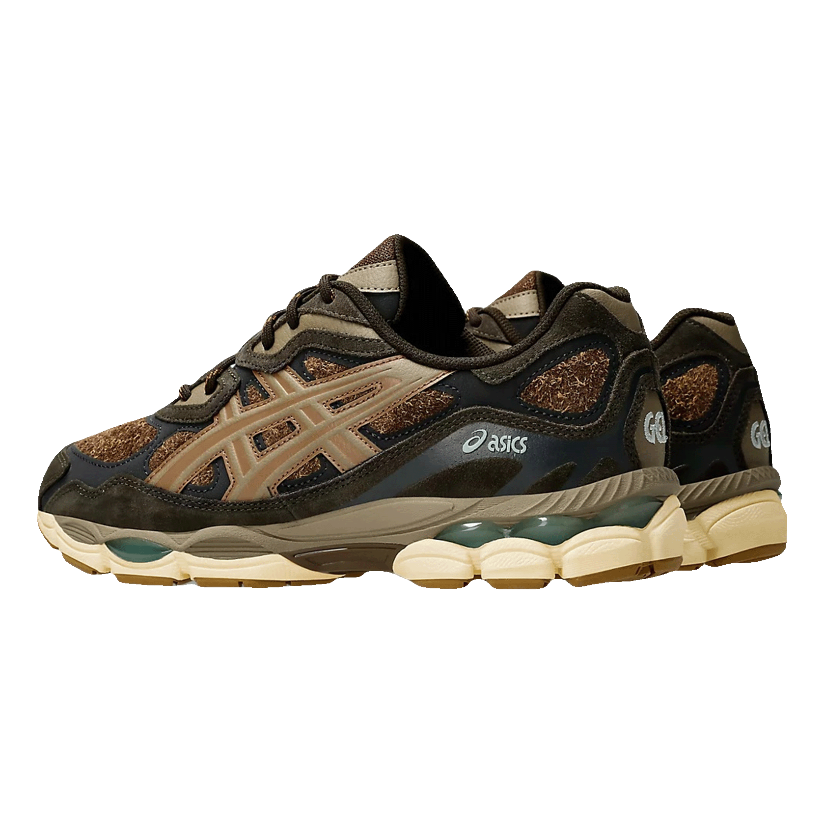 ASICS Gel-NYC Brown Storm Tan Presidio Back
