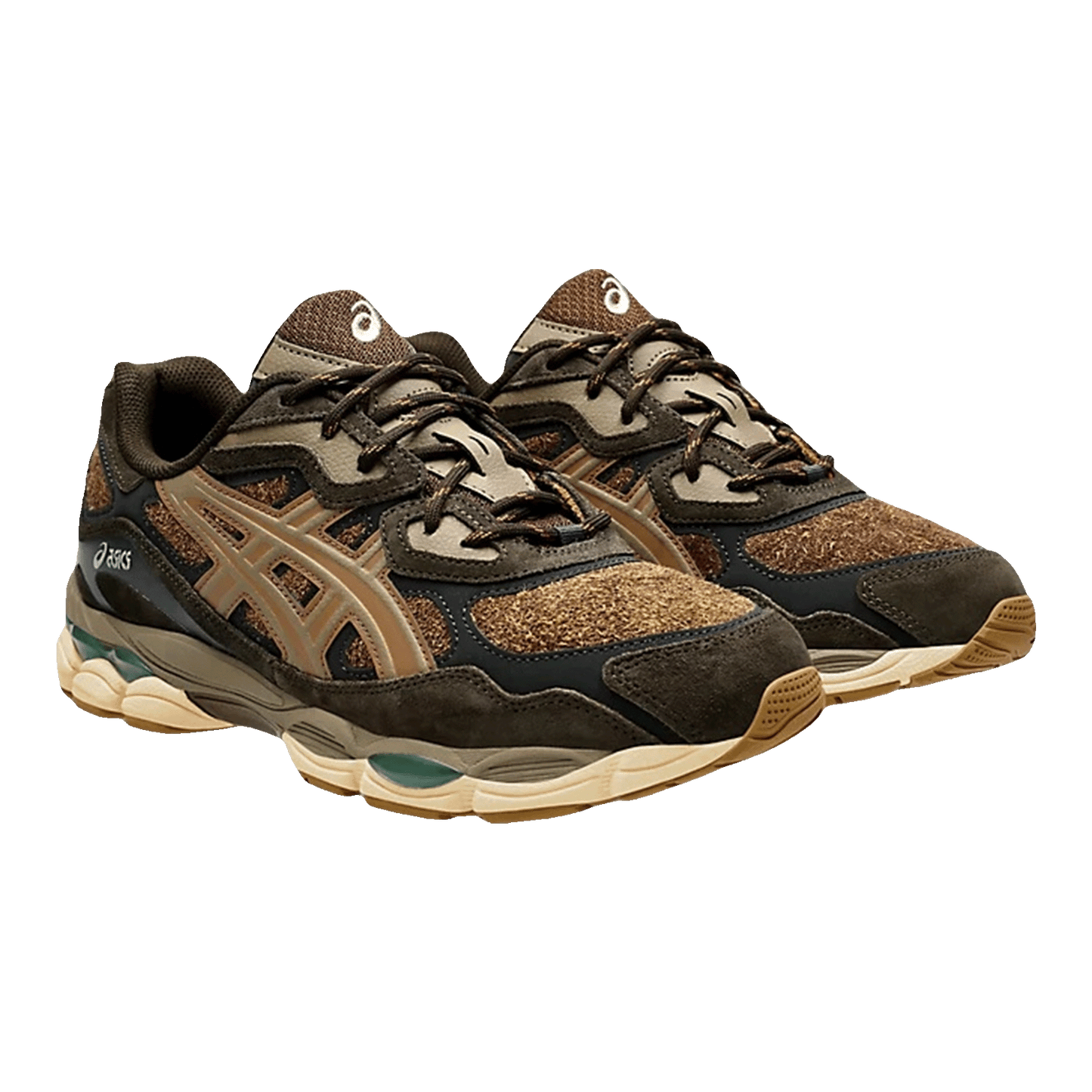 ASICS Gel-NYC Brown Storm Tan Presidio Side