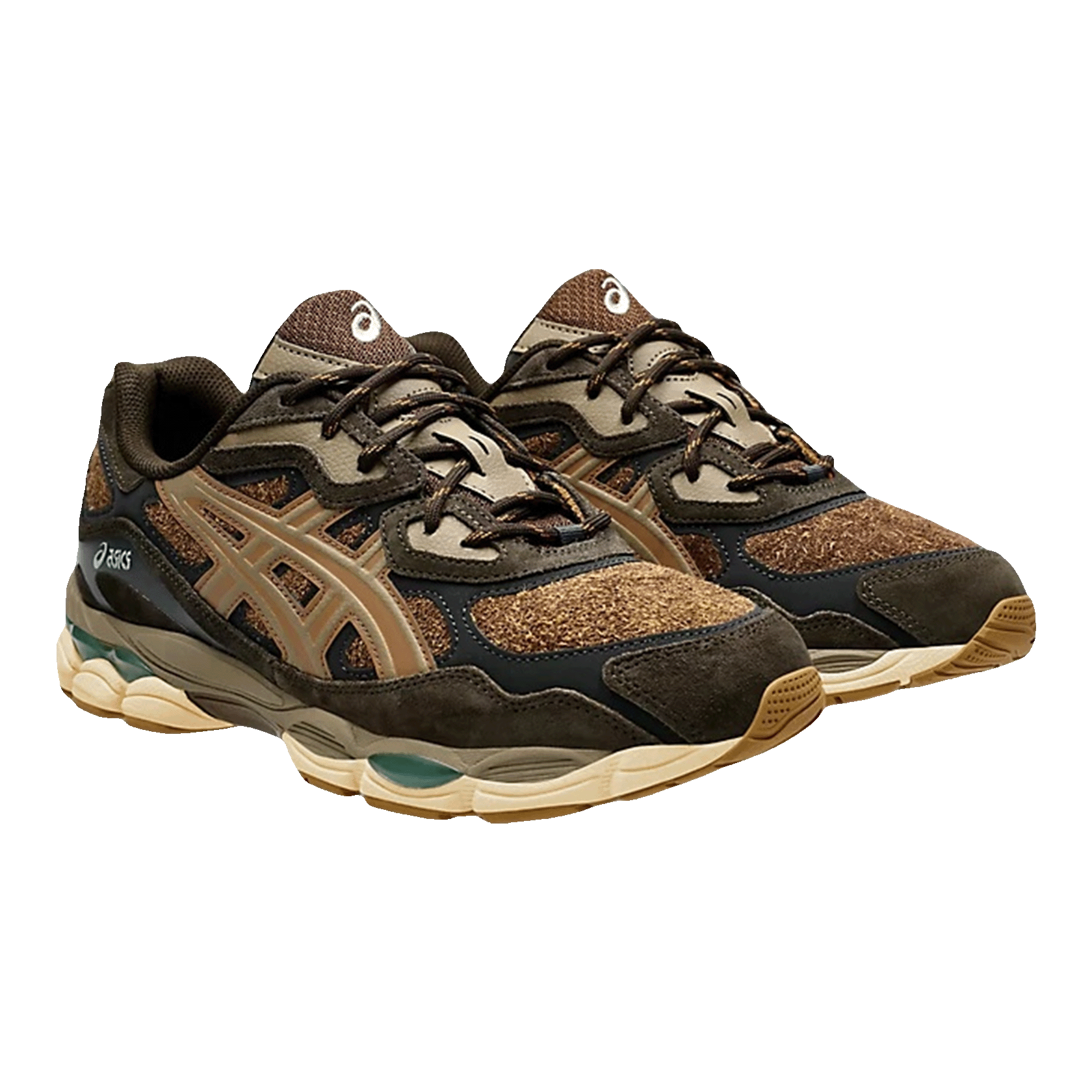 ASICS Gel-NYC Brown Storm Tan Presidio Side
