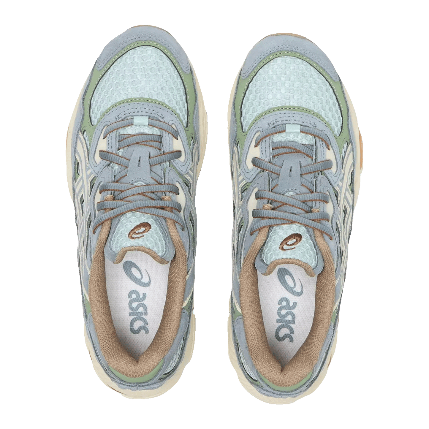 ASICS Gel-NYC Cold Moss Fjord Grey Oben