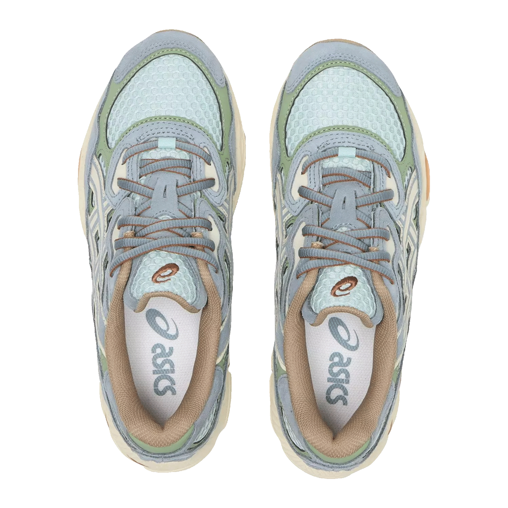 ASICS Gel-NYC Cold Moss Fjord Grey Oben