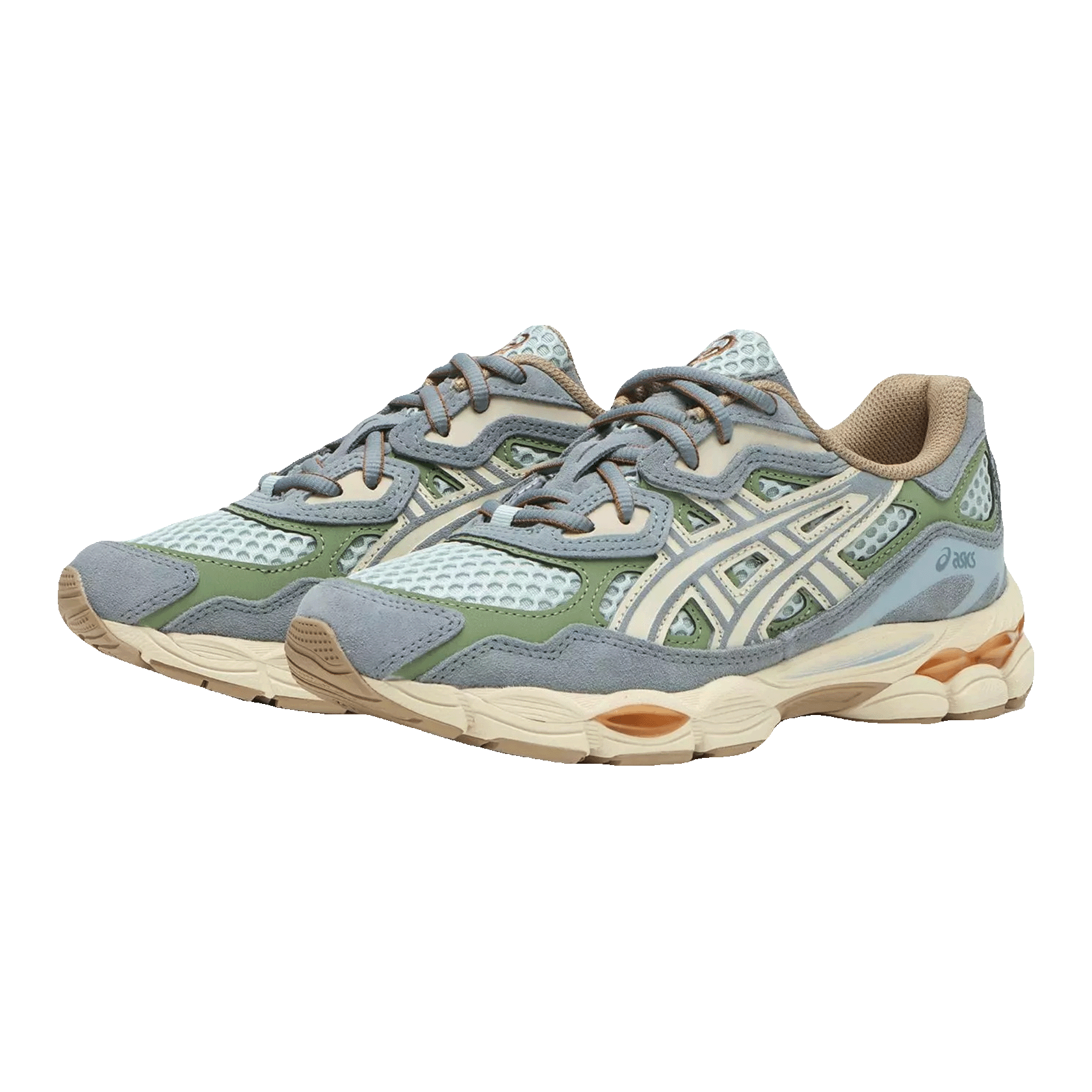 ASICS Gel-NYC Cold Moss Fjord Grey Side