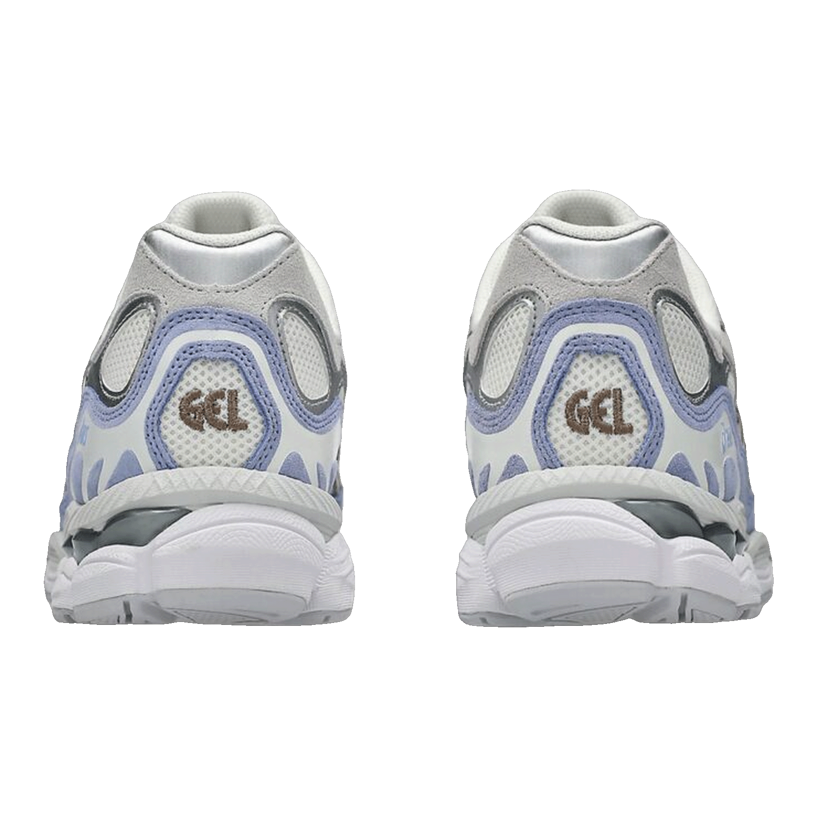 ASICS Gel-NYC Cream Cloud Grey Blue Back
