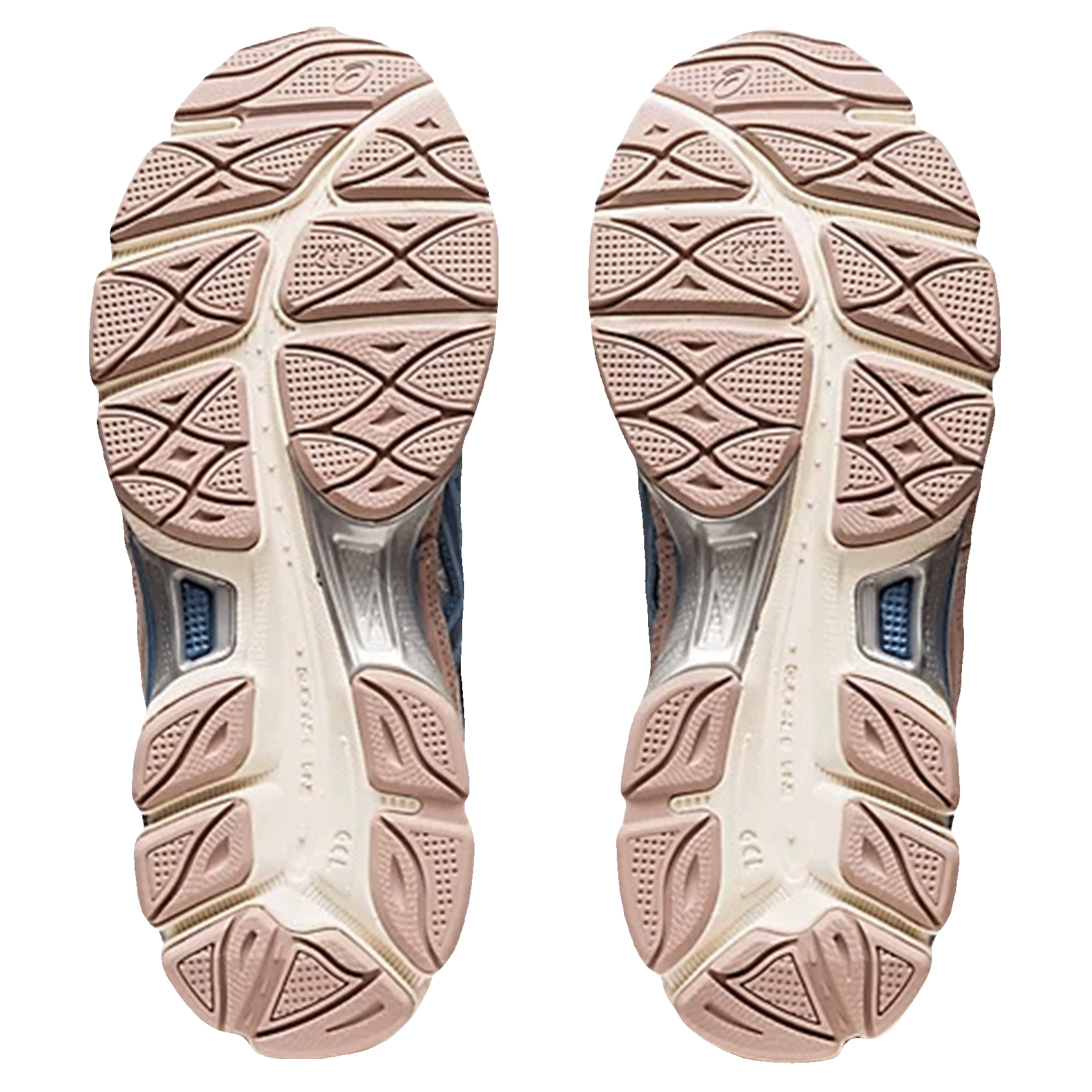 ASICS Gel-NYC Cream Grey Floss Salmon (W) Sohle