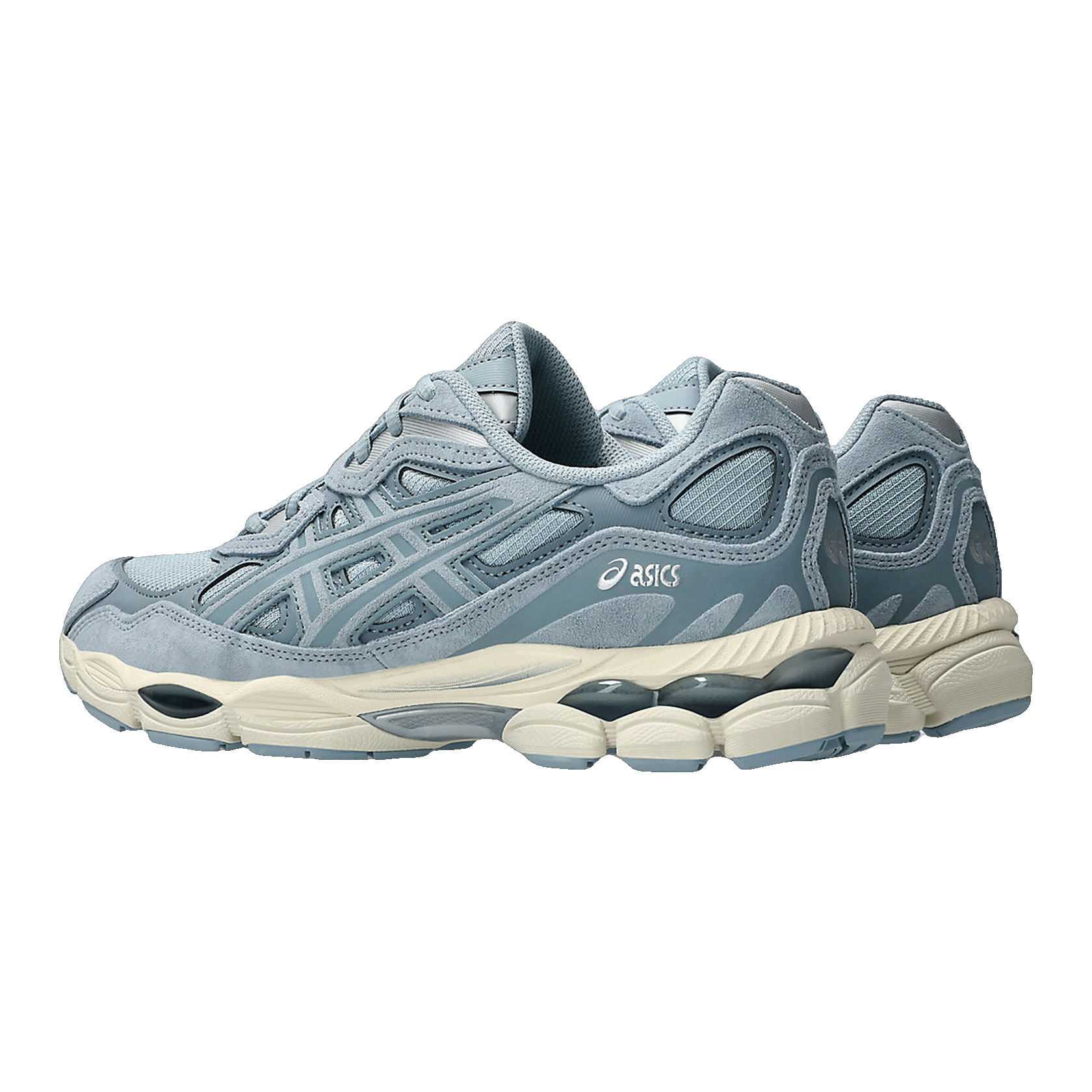 ASICS Gel-NYC Dolphin Grey Fjord Grey Back