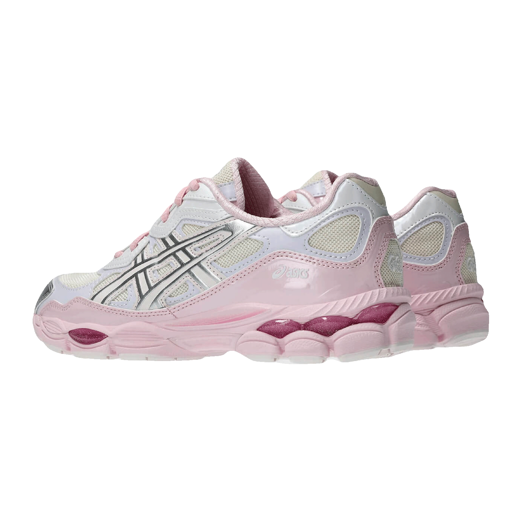 ASICS Gel-NYC Kicki Yang Zhang Pink Cream Pure Silver Back