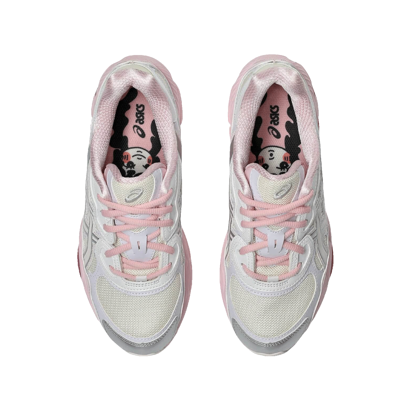 ASICS Gel-NYC Kicki Yang Zhang Pink Cream Pure Silver Oben