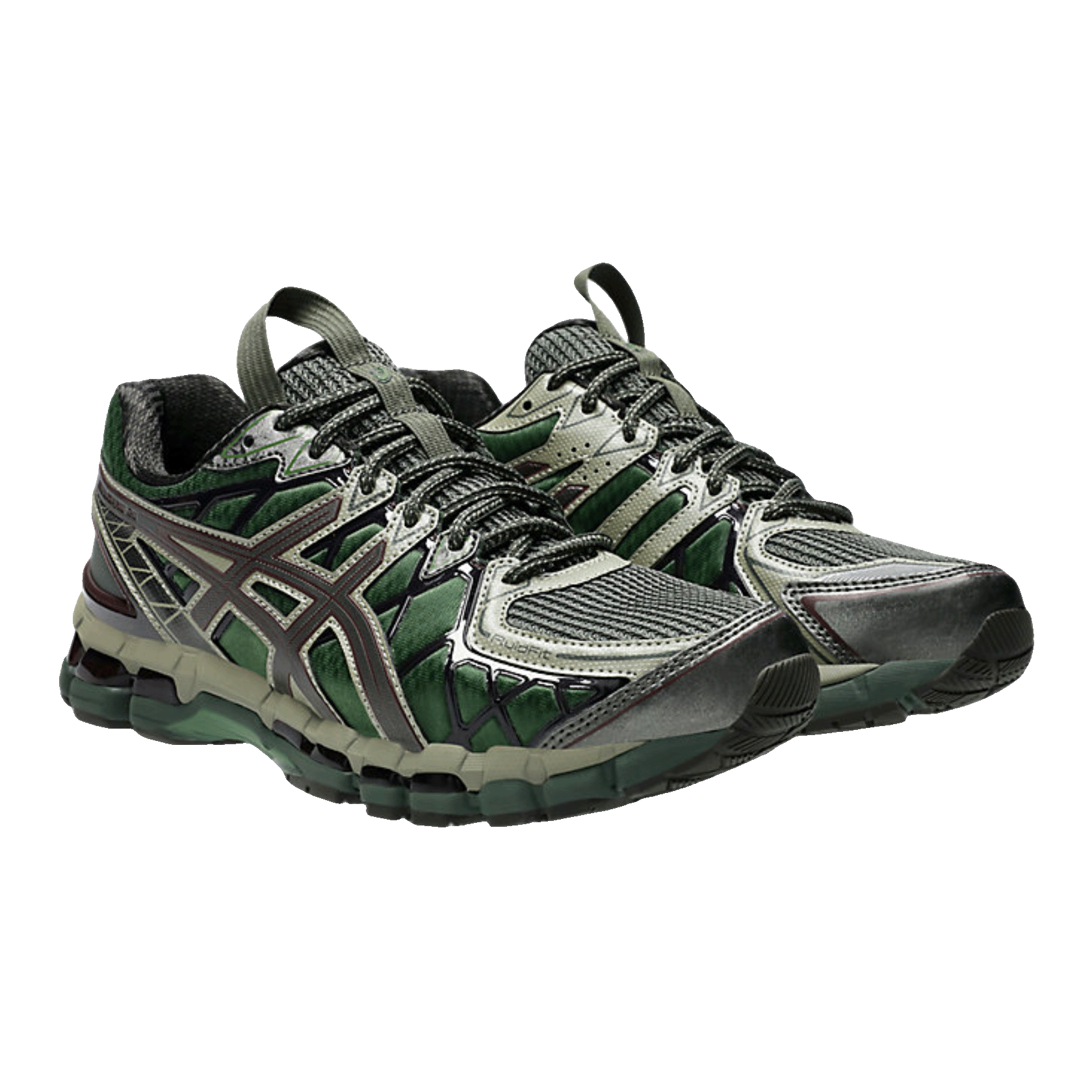 ASICS UB10-S Gel-Kayano 20 Kiko Kostadinov Moss Gunmetal Side