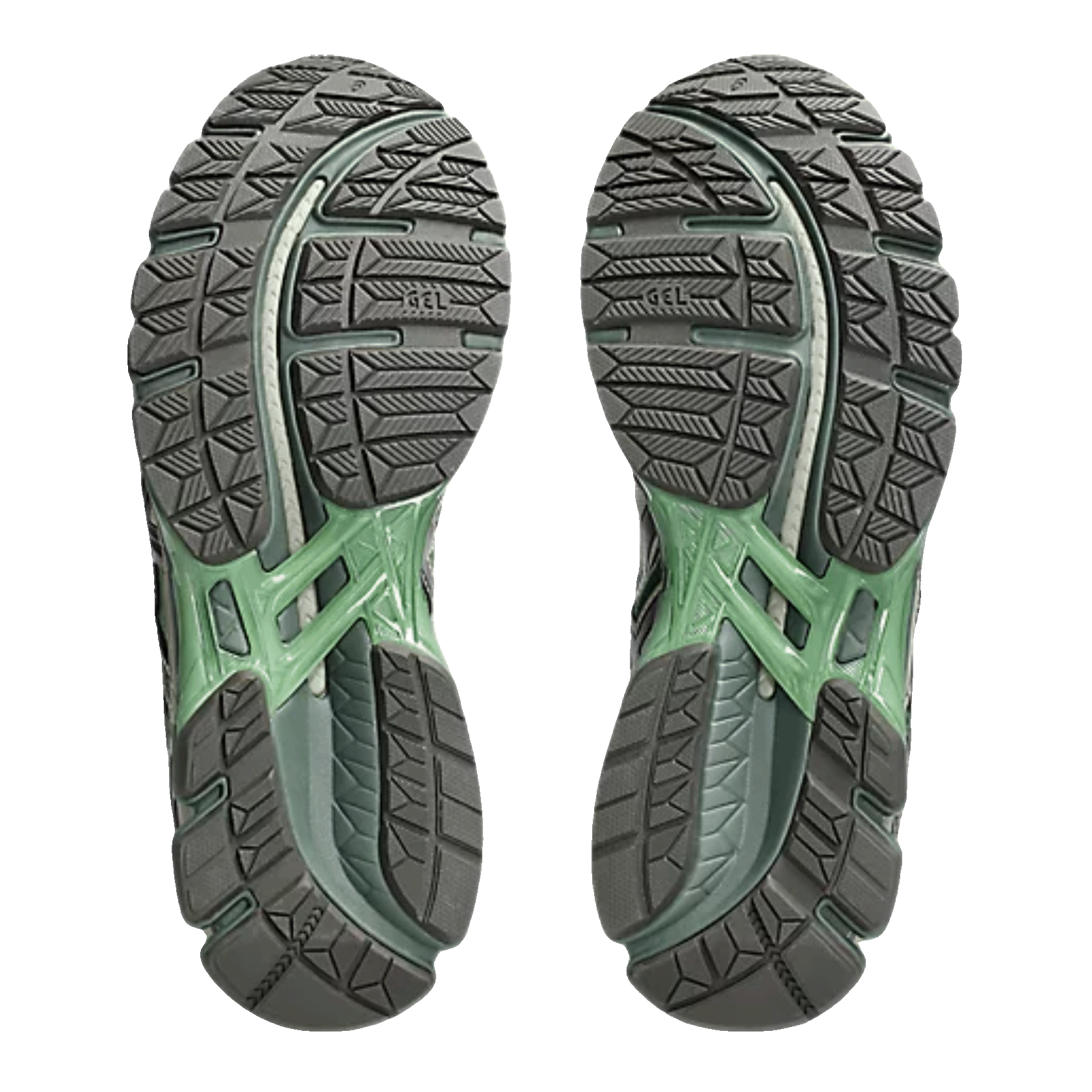 ASICS UB10-S Gel-Kayano 20 Kiko Kostadinov Moss Gunmetal Sohle
