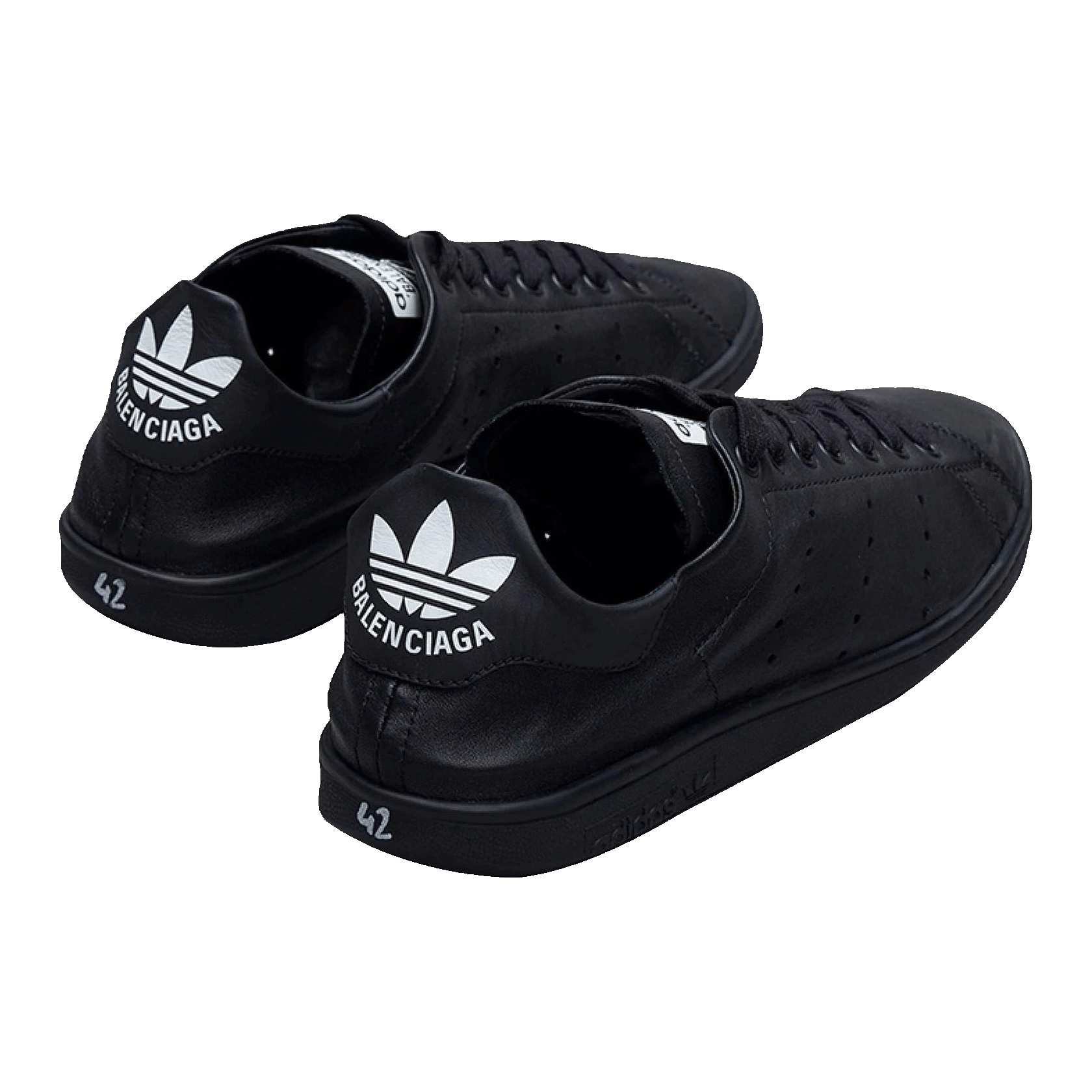 Balenciaga x adidas Stan Smith Black (W) Back