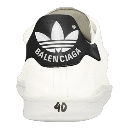 Balenciaga x adidas Stan Smith Core White Black Back