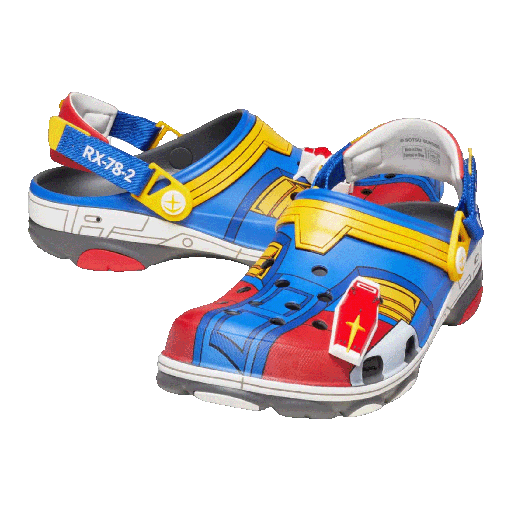 Crocs All-Terrain Clog Gundam RX-78-2 Side