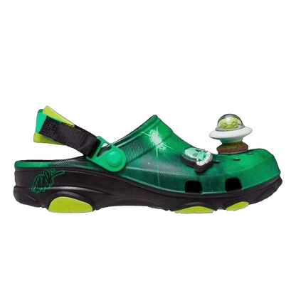 Crocs All-Terrain Clog Ron English Area 54 Green Galaxy