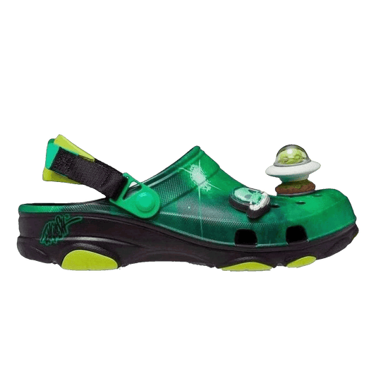Crocs All-Terrain Clog Ron English Area 54 Green Galaxy