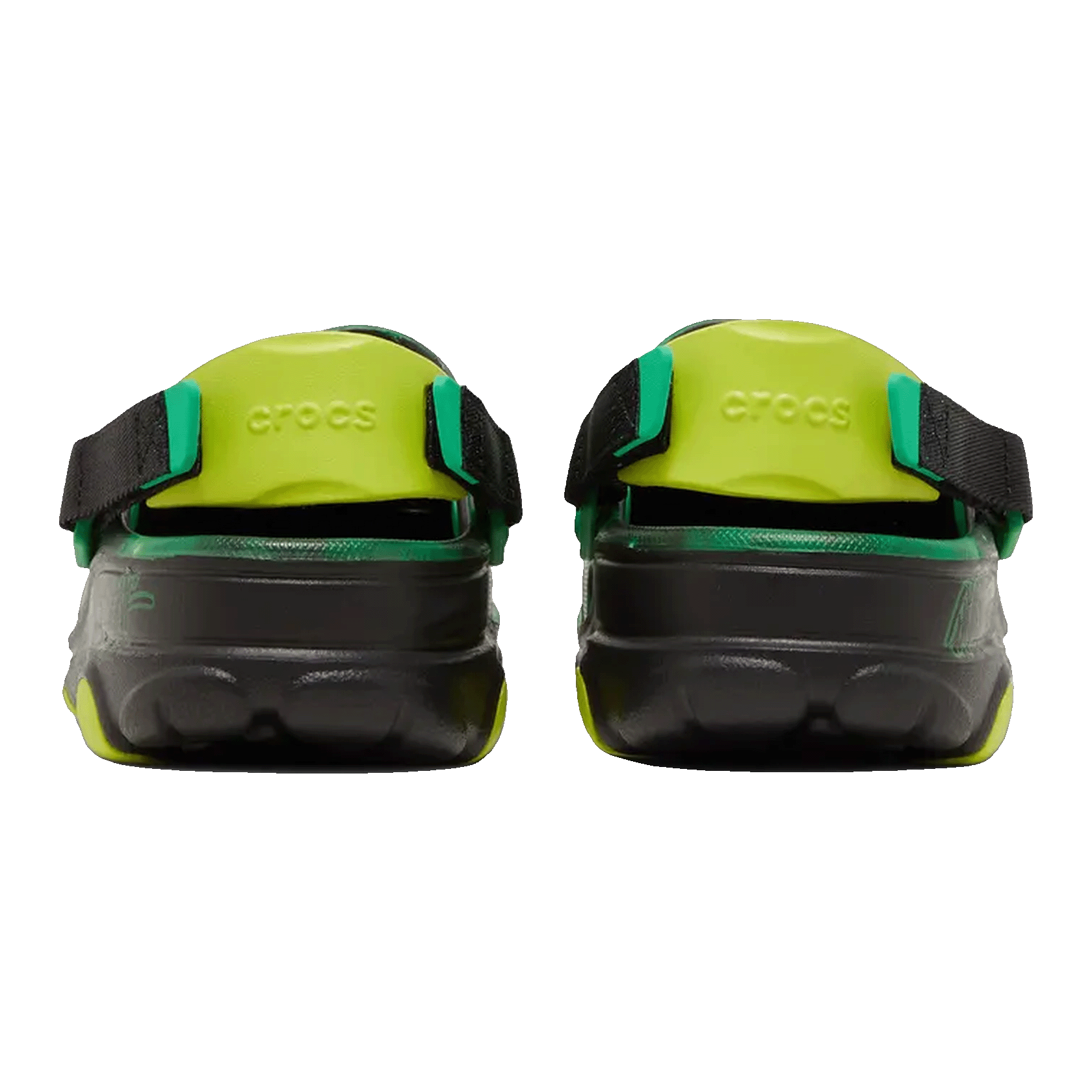 Crocs All-Terrain Clog Ron English Area 54 Green Galaxy Back