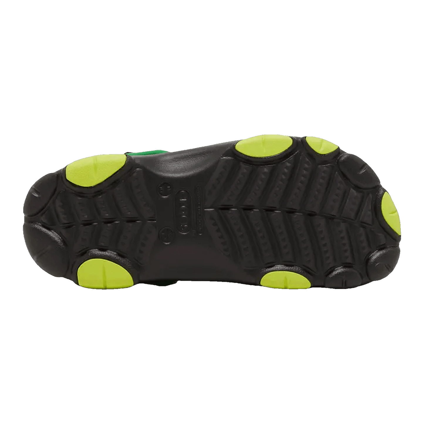 Crocs All-Terrain Clog Ron English Area 54 Green Galaxy Sohle
