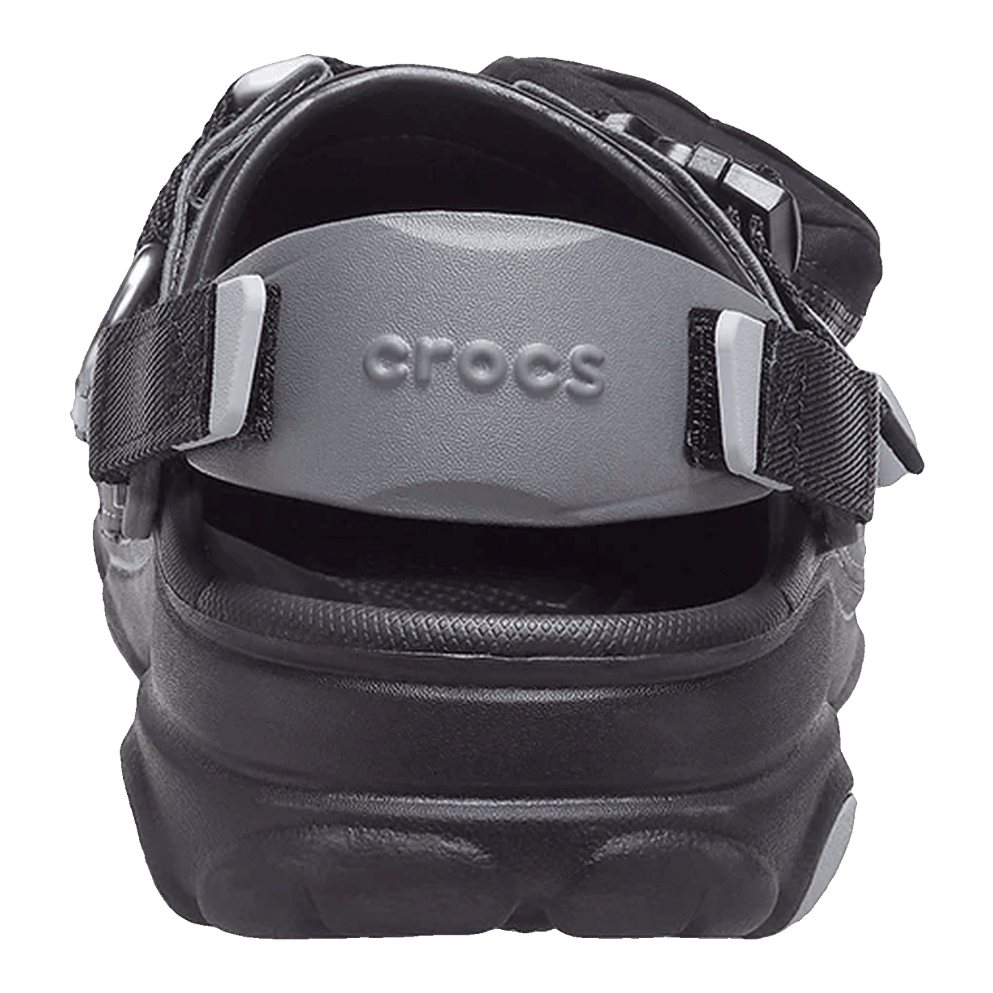 Crocs Bespoke Classic All-Terrain Beams Outdoor Grey Black Back