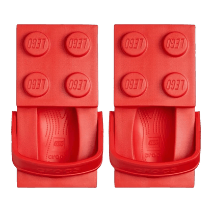 Crocs Brick Clog LEGO Red Oben 211719-5DJ