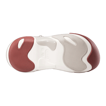 Crocs Bubble Crush Clog Pop Mart SKULLPANDA White Red Sohle