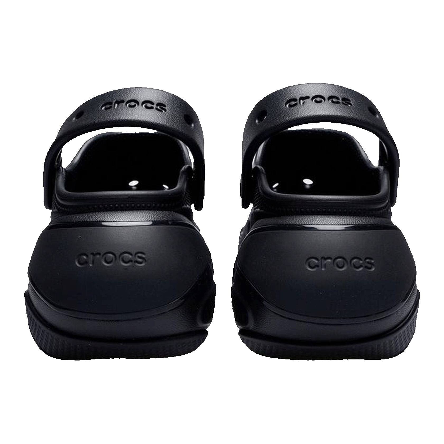 Crocs Bubble Crush Clog Triple Black Back