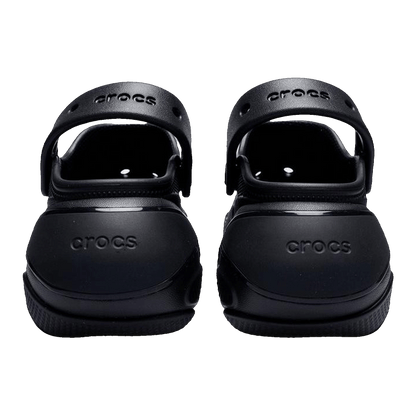 Crocs Bubble Crush Clog Triple Black Back