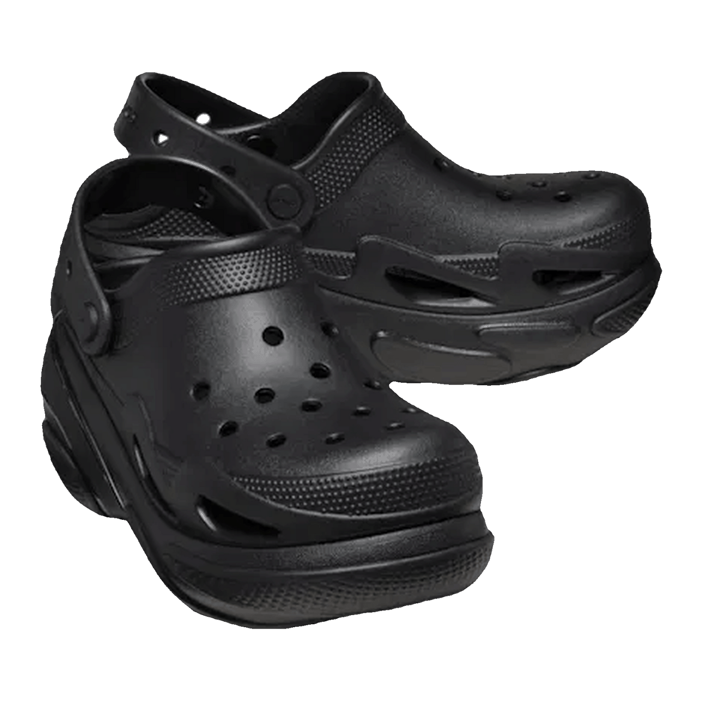 Crocs Bubble Crush Clog Triple Black Side