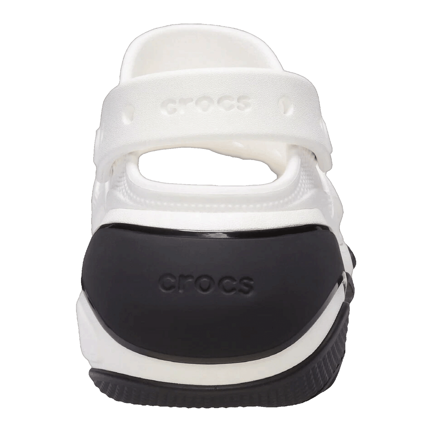 Crocs Bubble Crush Clog White Black Back