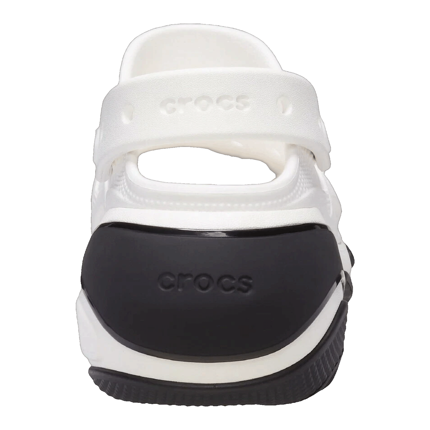 Crocs Bubble Crush Clog White Black Back