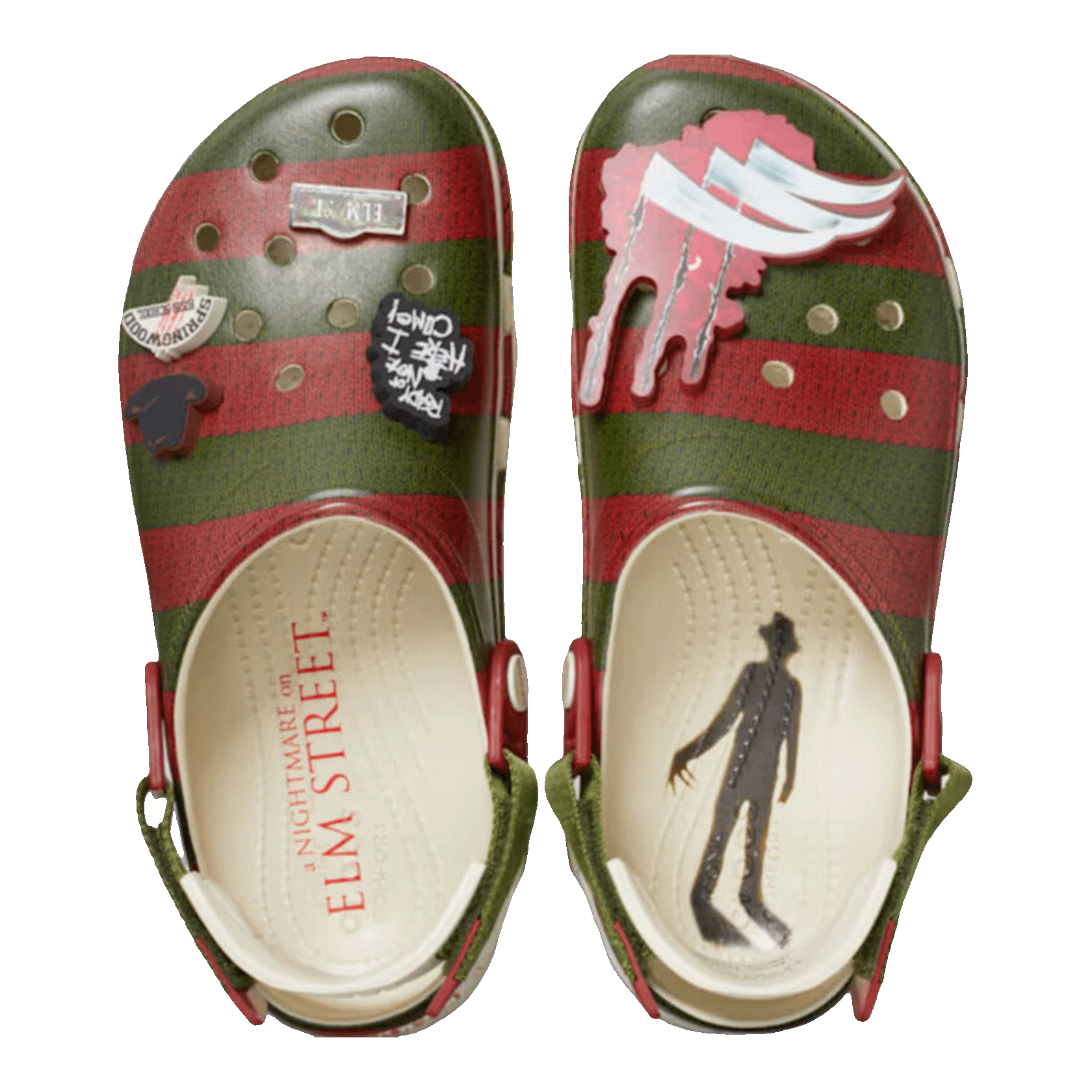 Crocs Classic All-Terrain Clog A Nightmare on Elm Street Oben