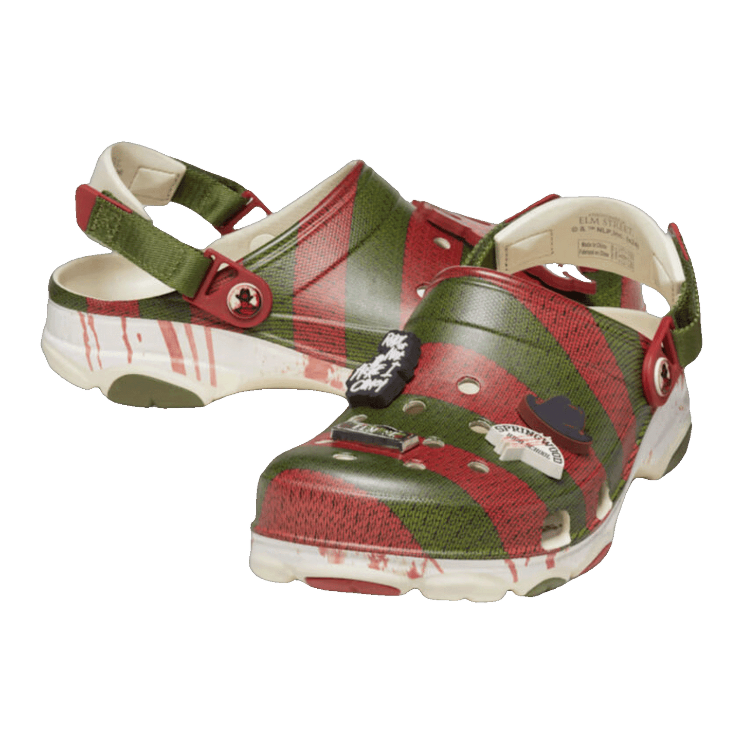 Crocs Classic All-Terrain Clog A Nightmare on Elm Street Side