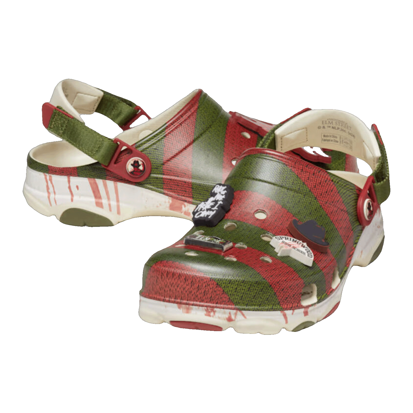 Crocs Classic All-Terrain Clog A Nightmare on Elm Street Side