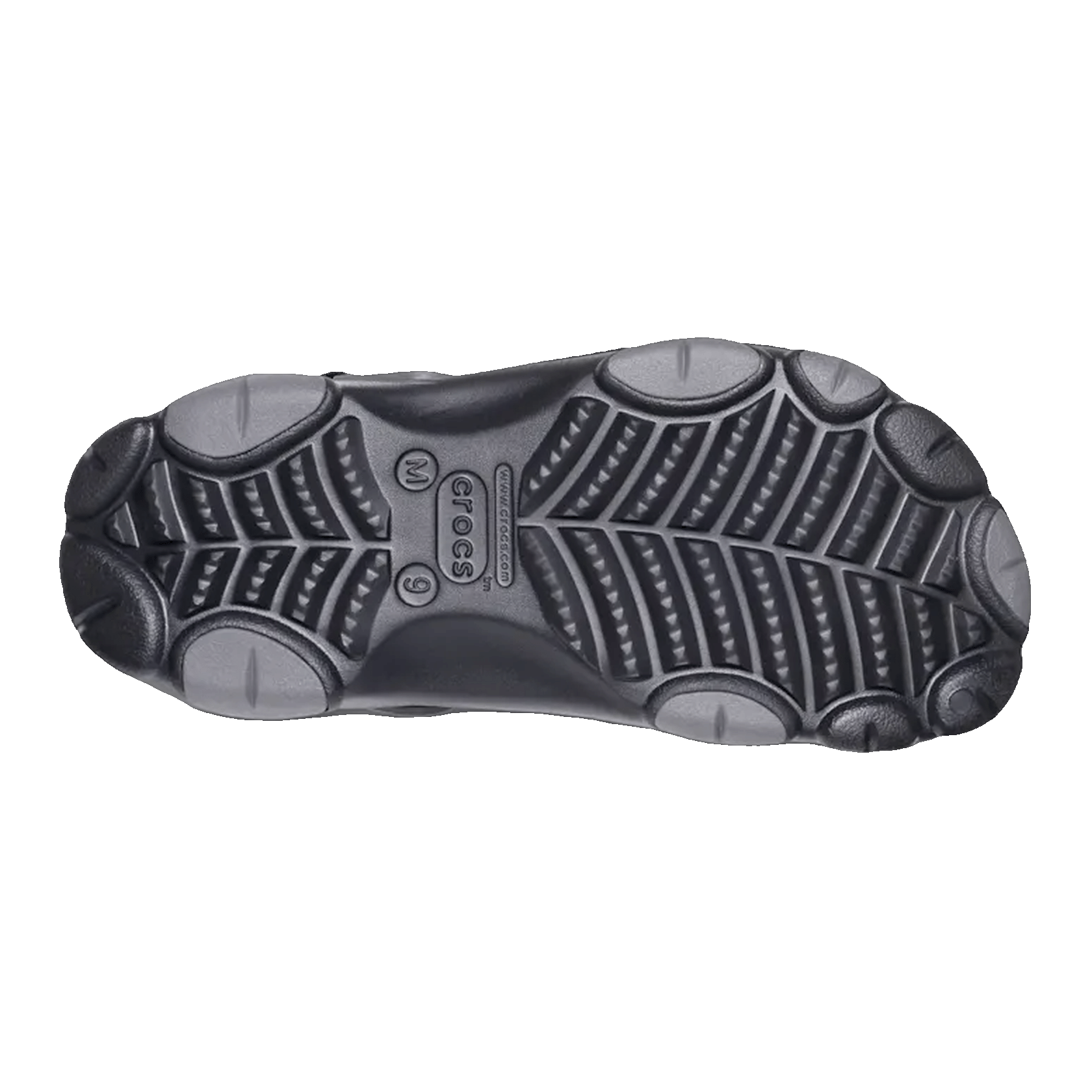 Crocs Classic All-Terrain Clog Black Sohle