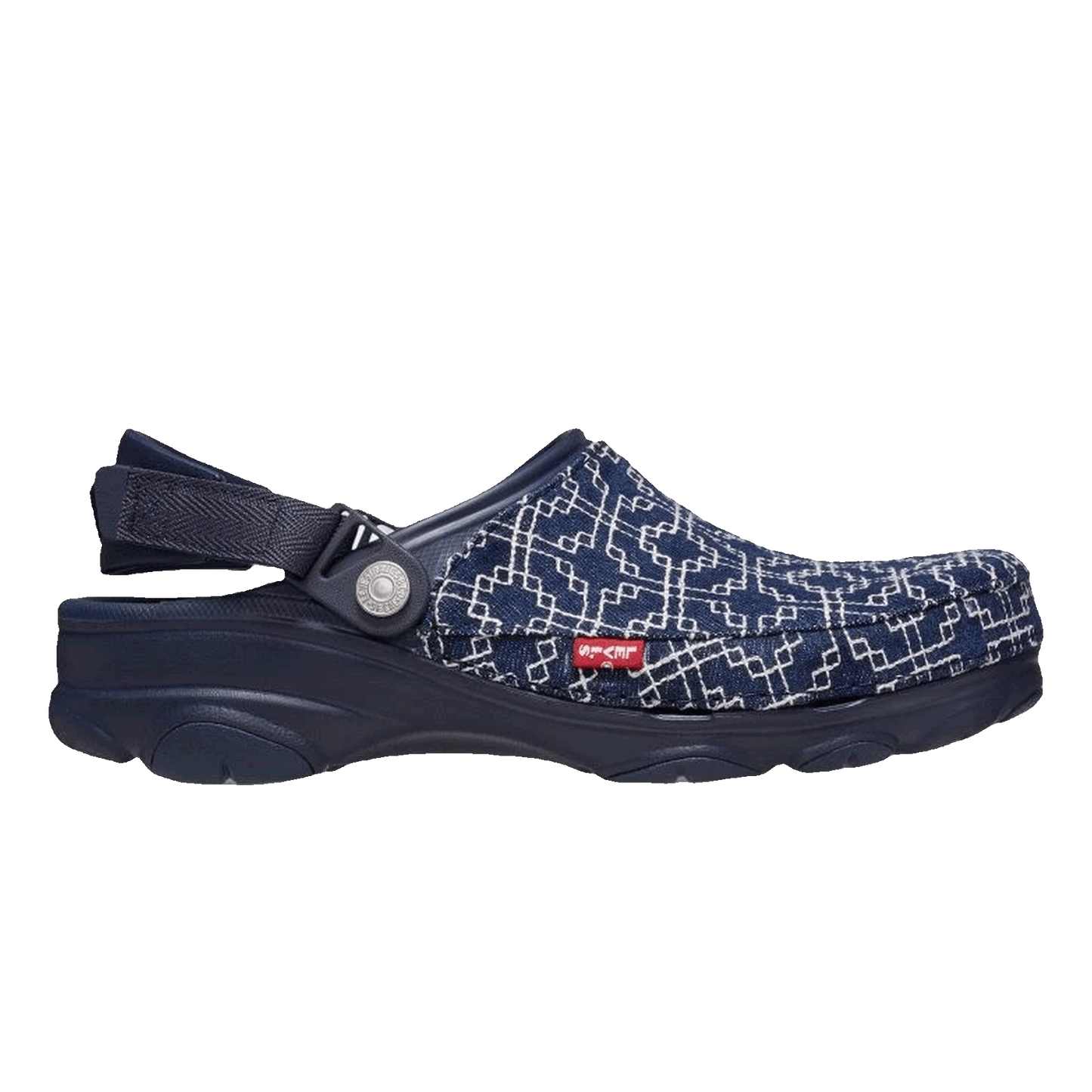 Crocs Classic All-Terrain Clog Levi's Sashiko Dark Wash
