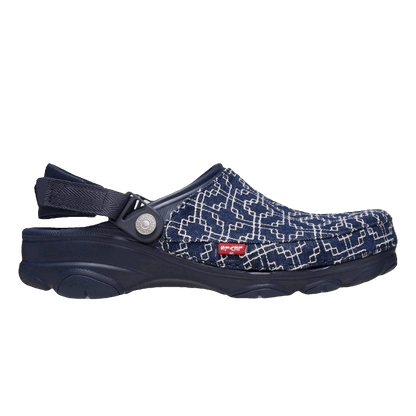 Crocs Classic All-Terrain Clog Levi's Sashiko Dark Wash